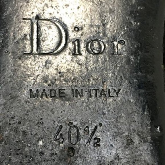 Christian Dior Patent Leather Buckle Ballet Flats - Picture 9 of 10